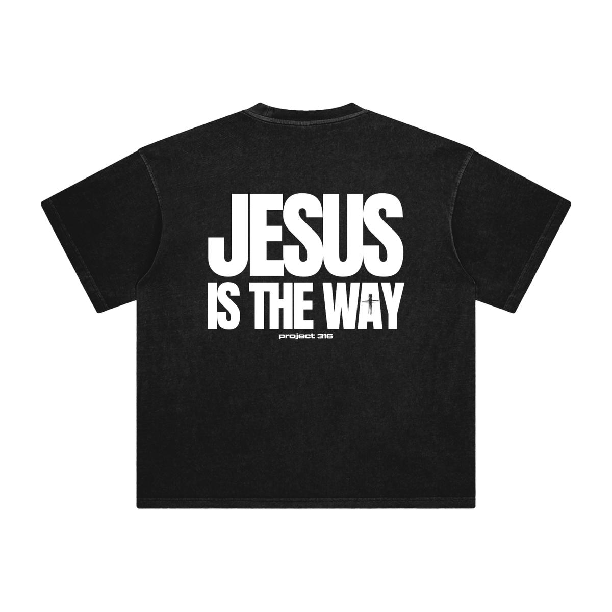 Jesus is the Way - Enzyme Washed Tee