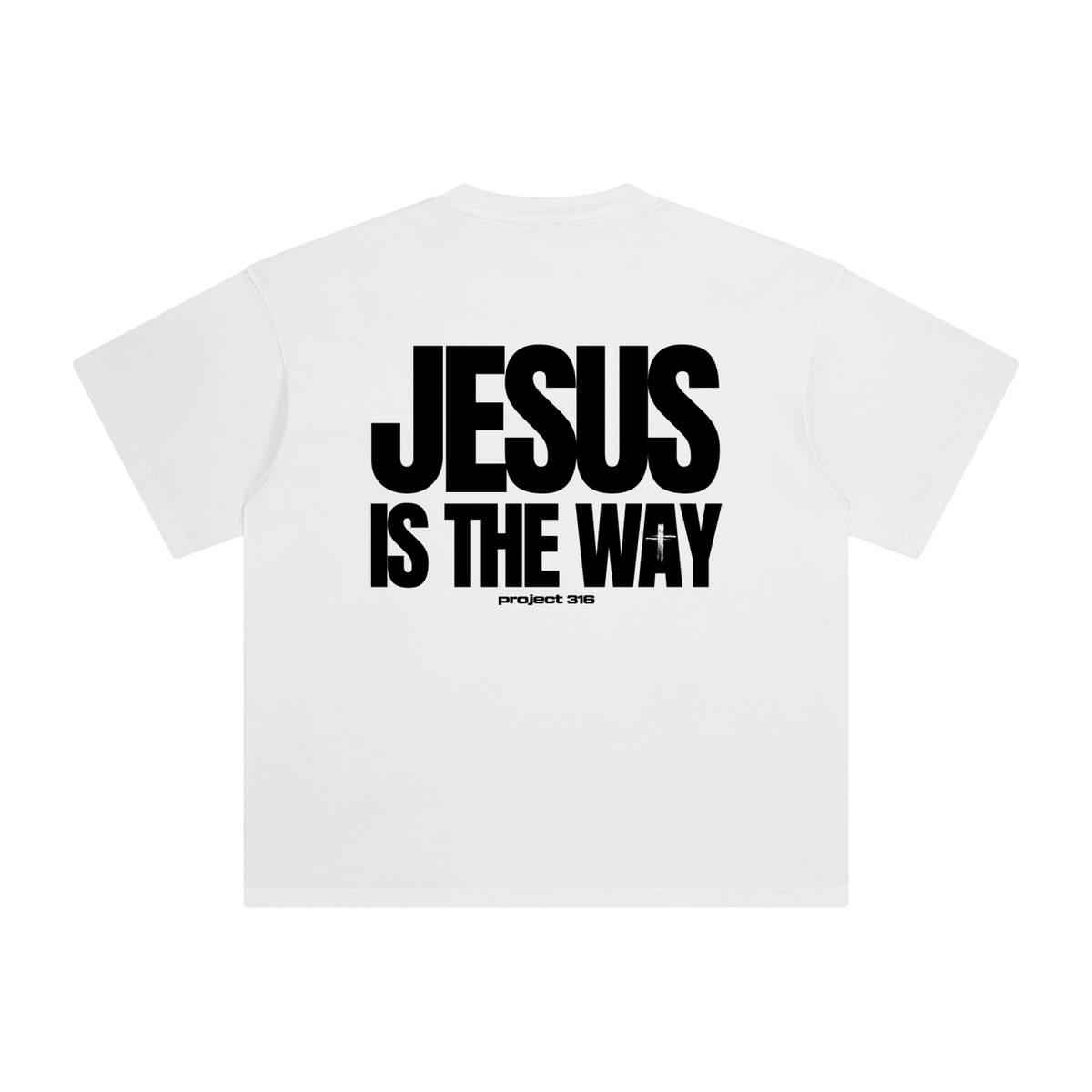 Jesus is the Way - Enzyme Washed Tee