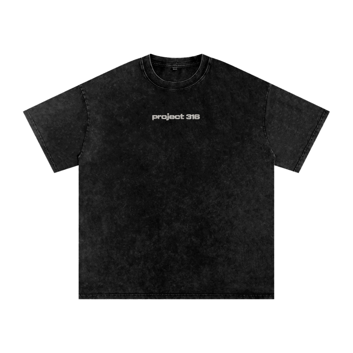 Every Knee Will Bow — Snow Washed Oversized Cotton Tee