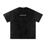 Every Knee Will Bow — Snow Washed Oversized Cotton Tee