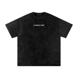 Jesus Saves — Snow Washed Oversized Cotton Tee