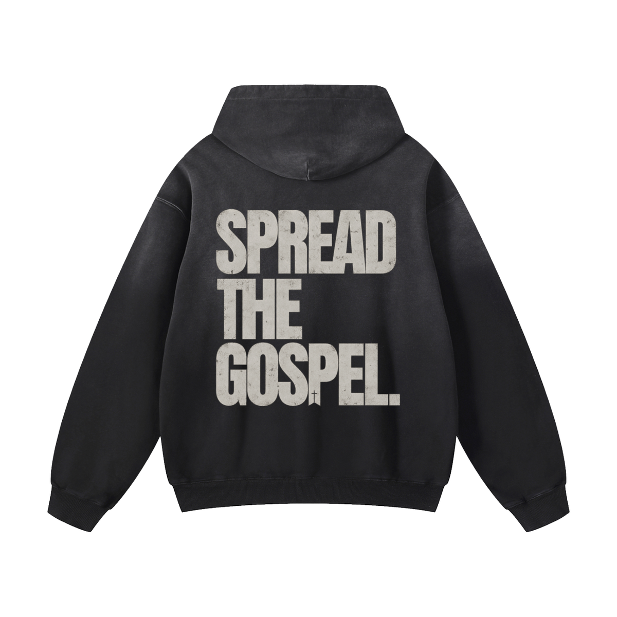 Spread the Gospel - Heavyweight Sunfade Oversized Hoodie